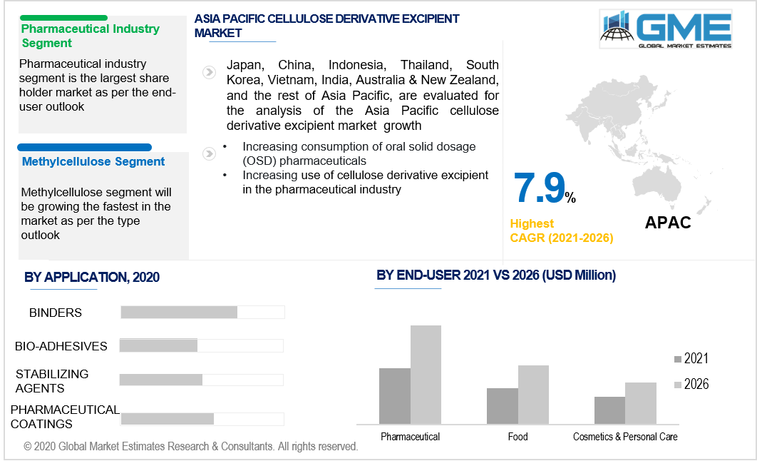 asia pacific cellulose derivative excipient market