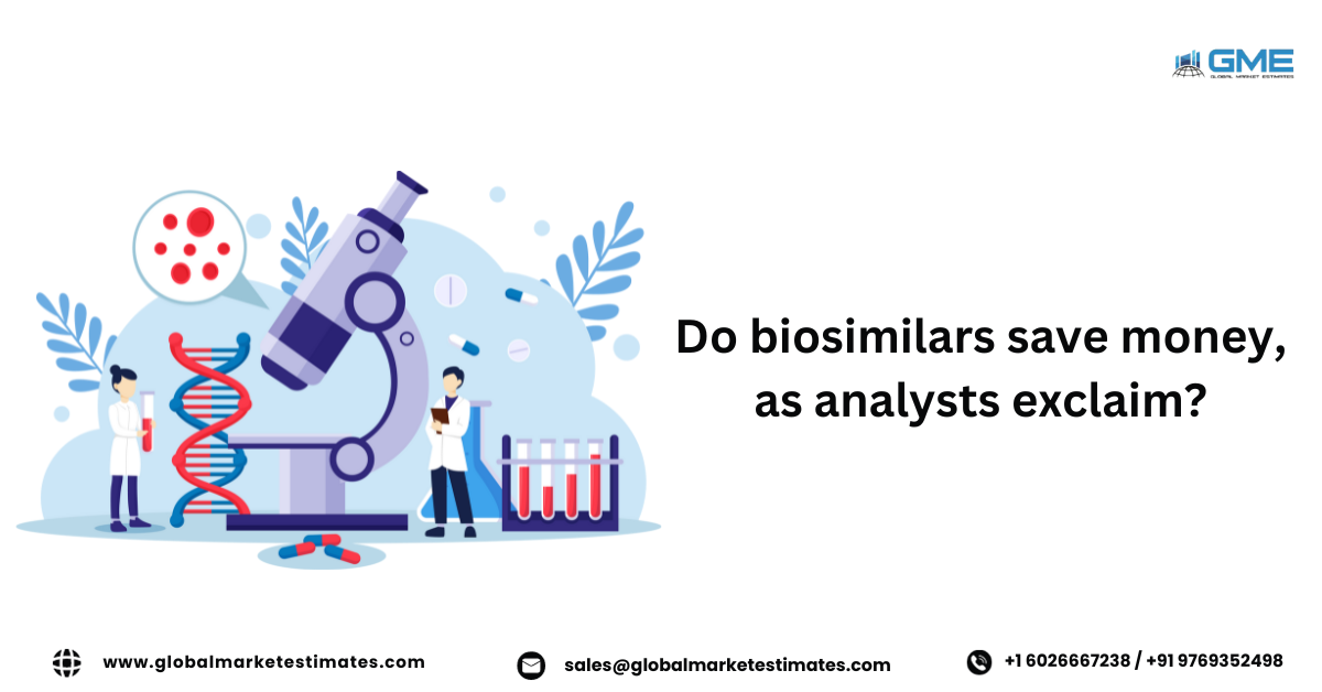 Do biosimilars save money, as analysts exclaim?