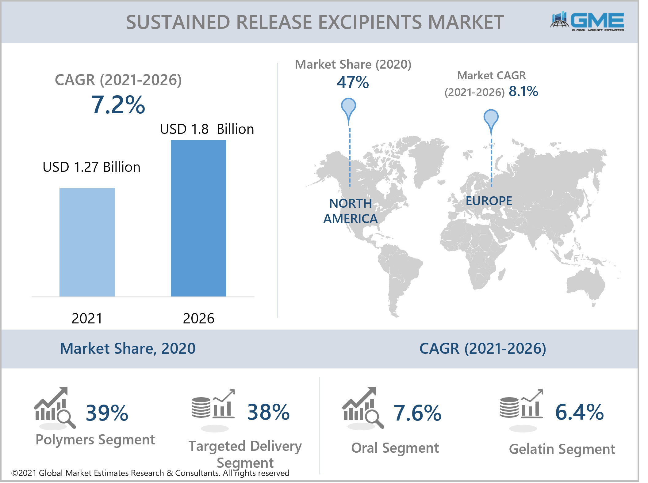 global sustained release excipients market report