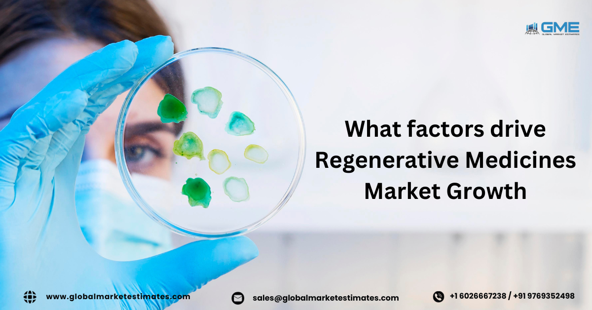 what factors drive regenerative medicines market growth